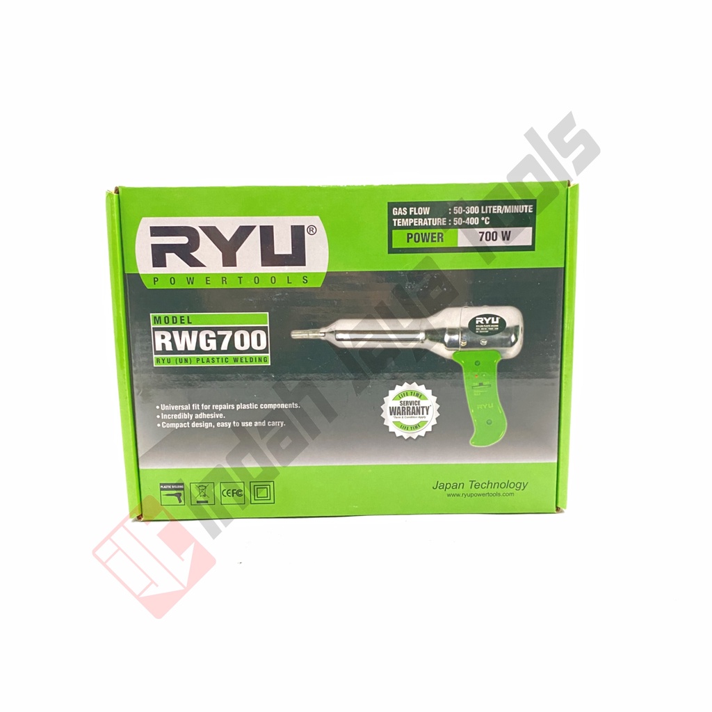 Jual RYU RWG700 Plastic Welding Hot Heat Air Gun Mesin Las Pipa PVC ...