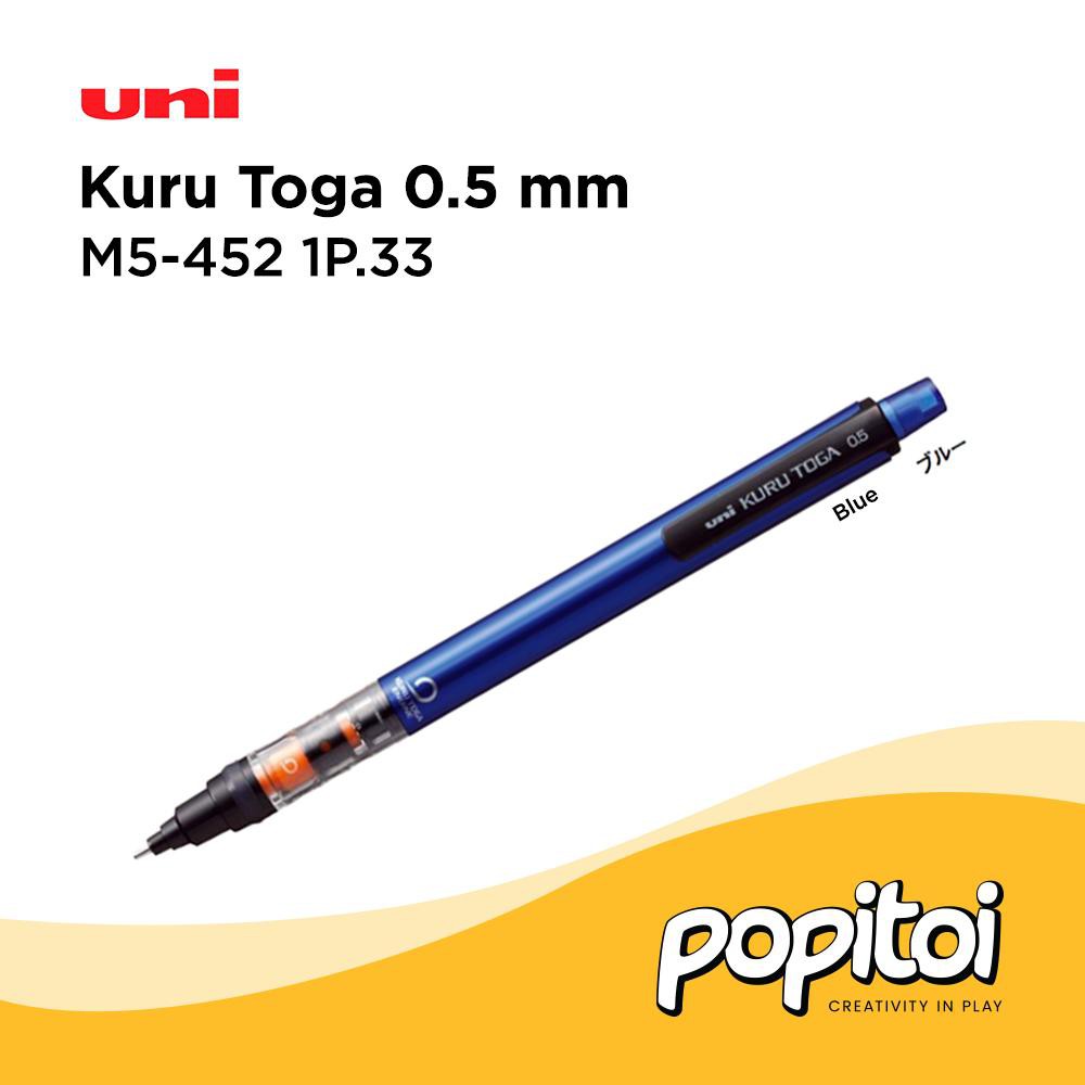 Jual UNI Kuru Toga M5-452 1P Pipe Slide Mechanical Pencil 0.5 Mm ...