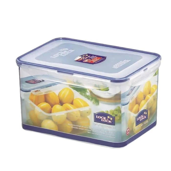Jual Lock&Lock Food Container HPL827 - Rectangular Tall 4.5L | Shopee ...