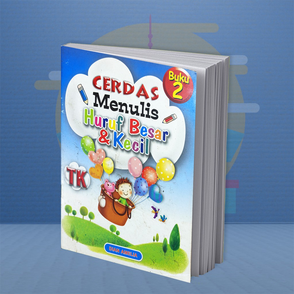 Jual BUKU ANAK TK PAUD BELAJAR MENULIS CERDAS MENULIS HURUF BESAR/KECIL ...