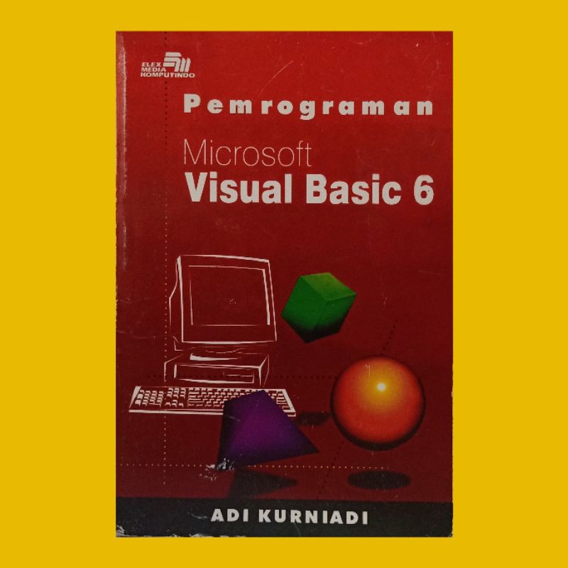 Jual buku bekas.. pemrograman Microsoft visual basic 6 | Shopee Indonesia