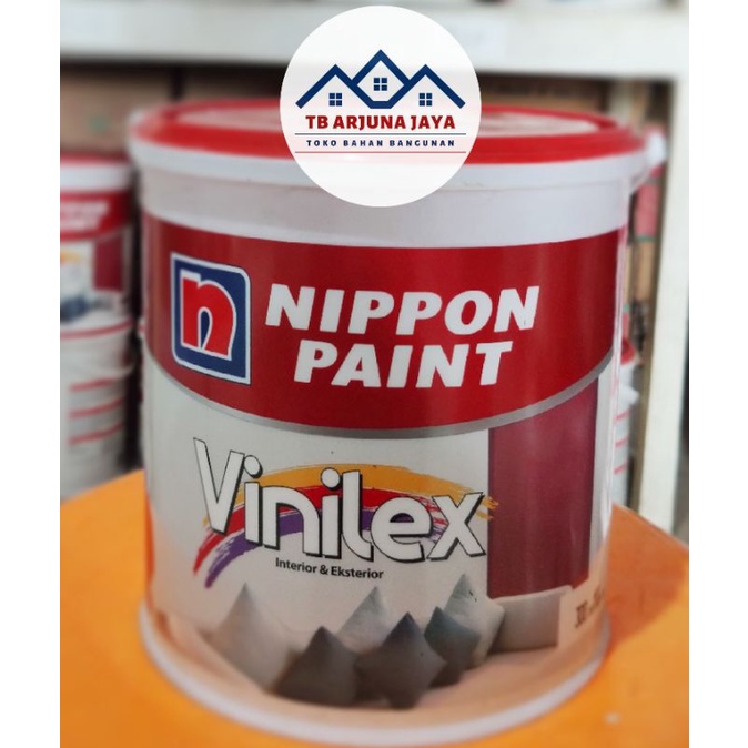 Jual Cat Tembok Nippon Paint VINILEX 5 KG Cap Kembang INTERIOR ...