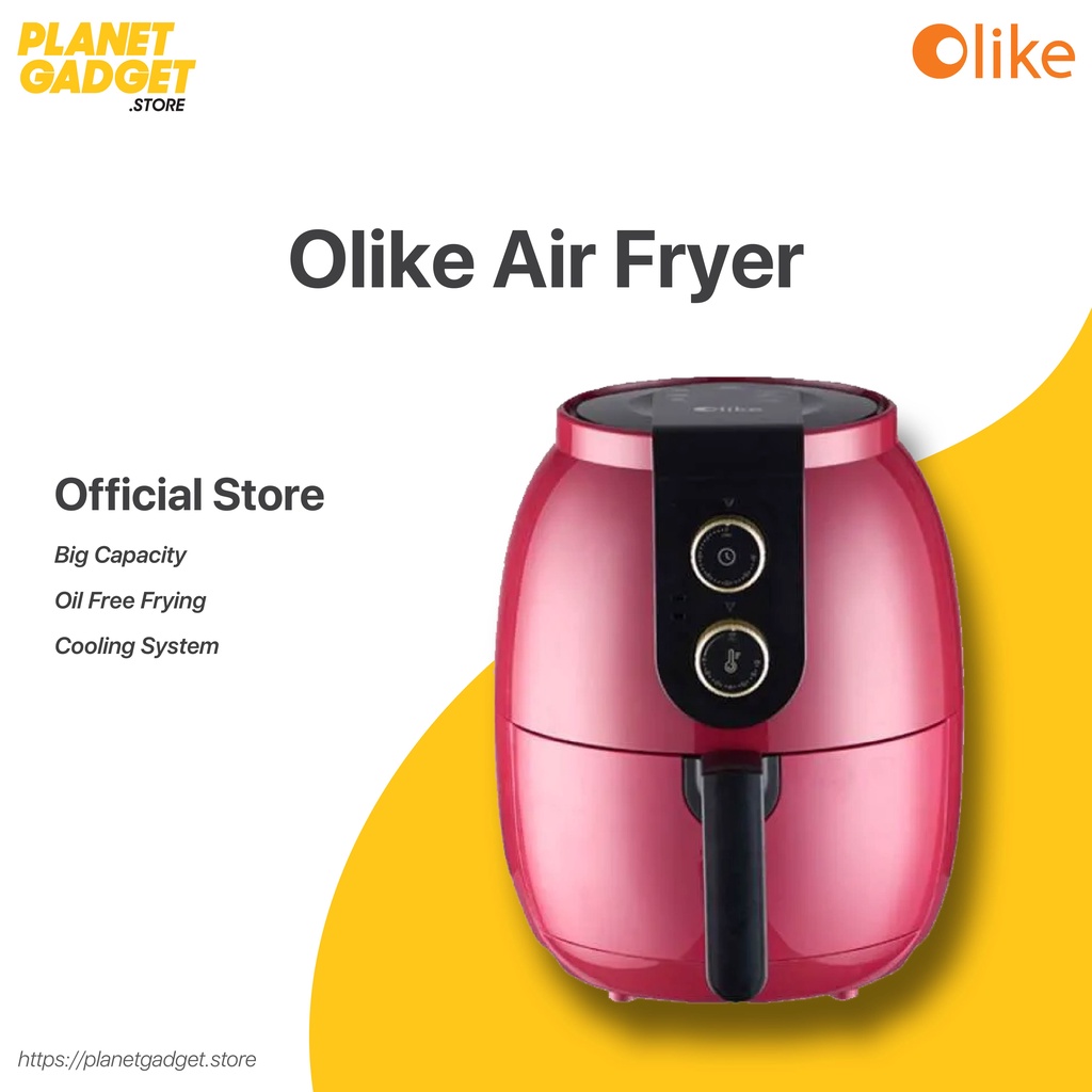 Jual Olike Air Fryer Red Shopee Indonesia