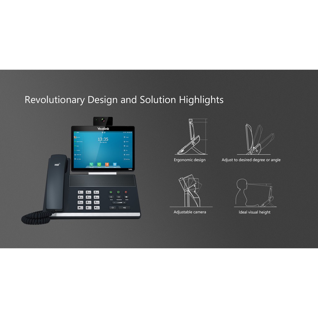 Jual YEALINK SIP VP-T49G IP Video Collaboration Phone | Shopee Indonesia