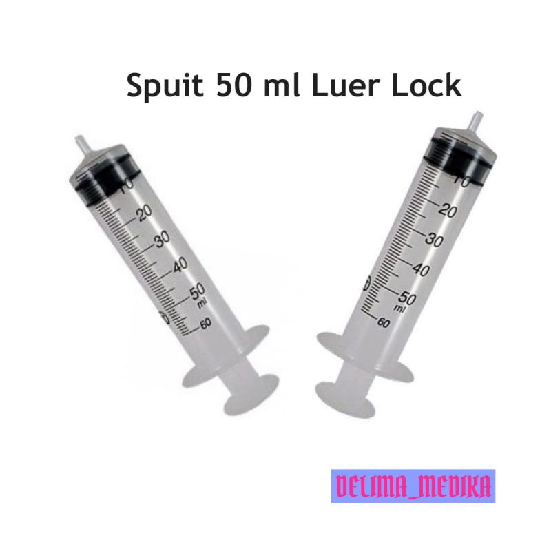 Jual PROMO..!! Syringe Disposable 50ml Lubang Tengah Onemed Harga ECER ...