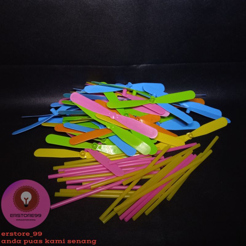 Jual baling-baling / kitiran warna ( 1pack isi 100pcs ) | Shopee Indonesia