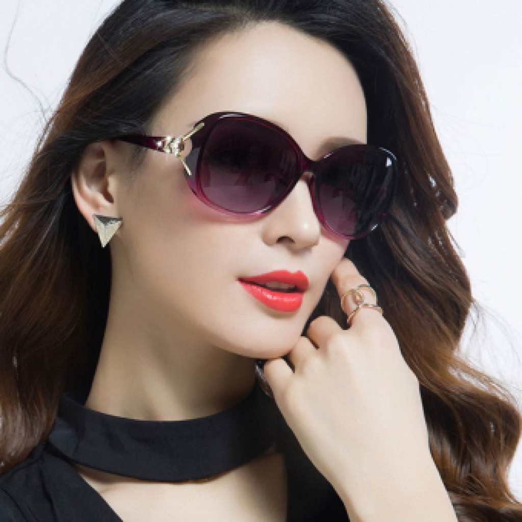 Jual 101 ® -【BISA COD】Kacamata Fashion Populer Oval Wanita Kacamata