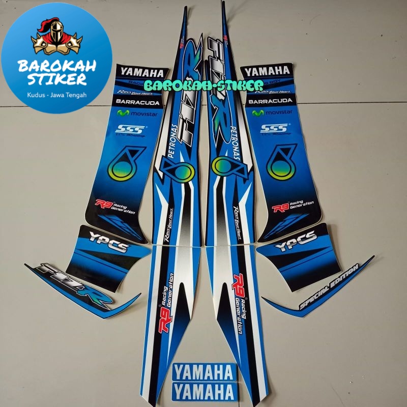 Jual Striping stiker polet list motor Yamaha fizr fiz r f1 zr spesial ...