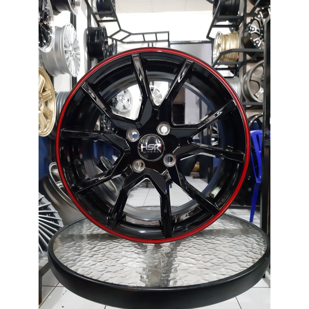 Jual Velg Standar Honda R15 Ring 15 HSR Misaki Pas buat Jazz Brio Freed DLL  ( 4 velg dan pentil ) | Shopee Indonesia