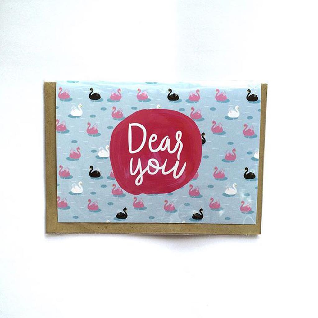 Jual Greetings Card - Dear You blue | Shopee Indonesia