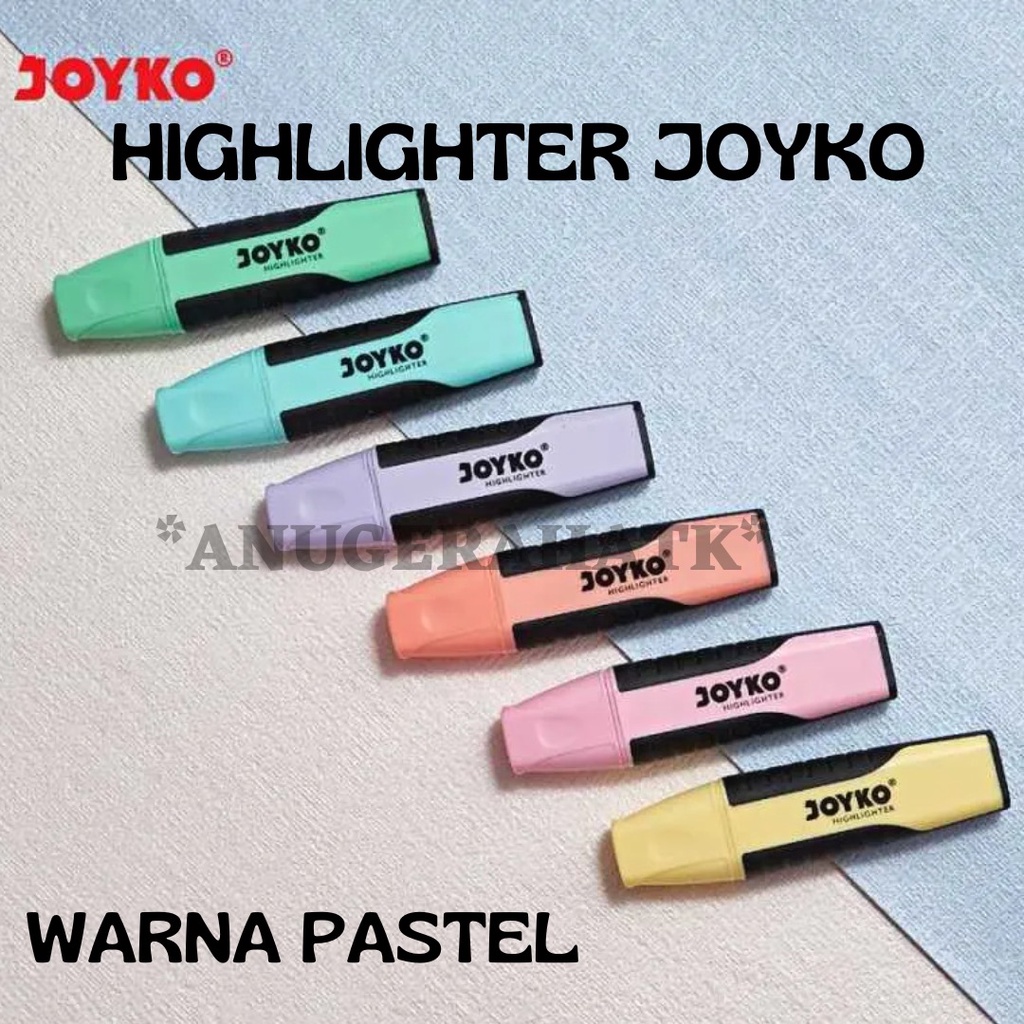 Jual HIGHLIGHTER JOYKO Pastel / Florecent Original Shopee Indonesia