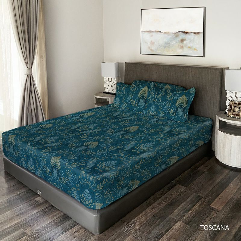 Jual King Rabbit Sprei Single & Sarung Bantal Guling Motif Bambu ...