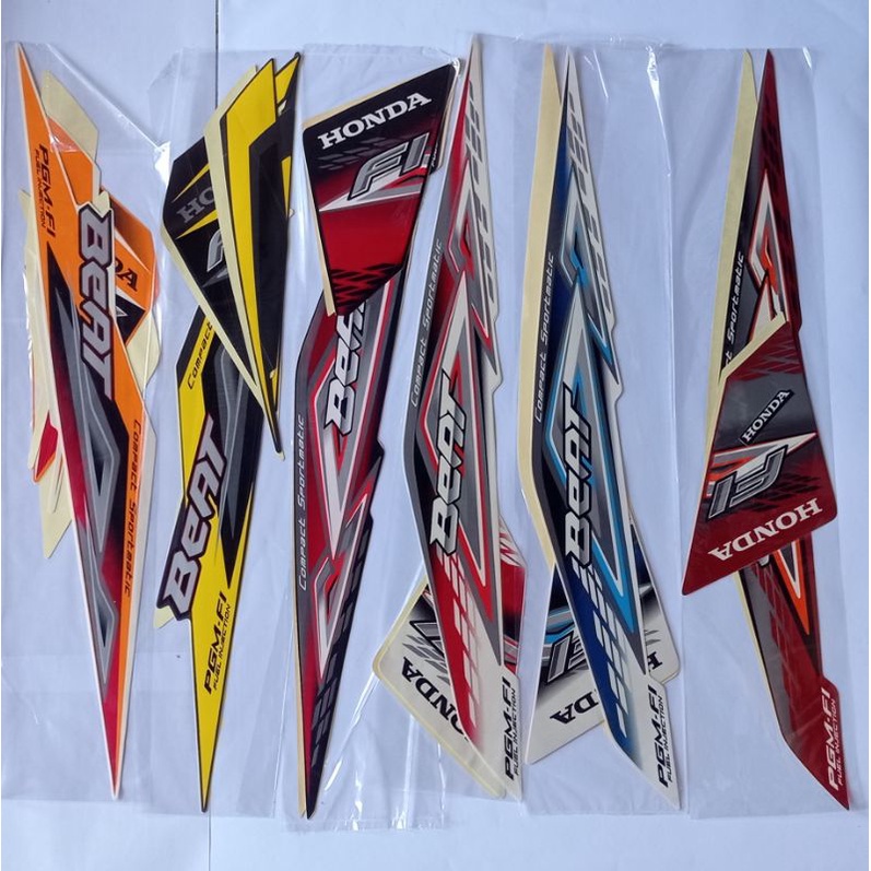 Jual STIKER STRIPING HONDA BEAT FI 2014 MURAH COD | Shopee Indonesia