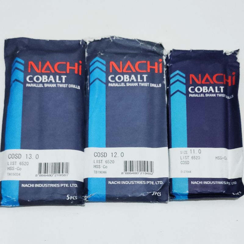 Jual nachi cobalt hssco 1113mm mata bor drill bit besi alumunium