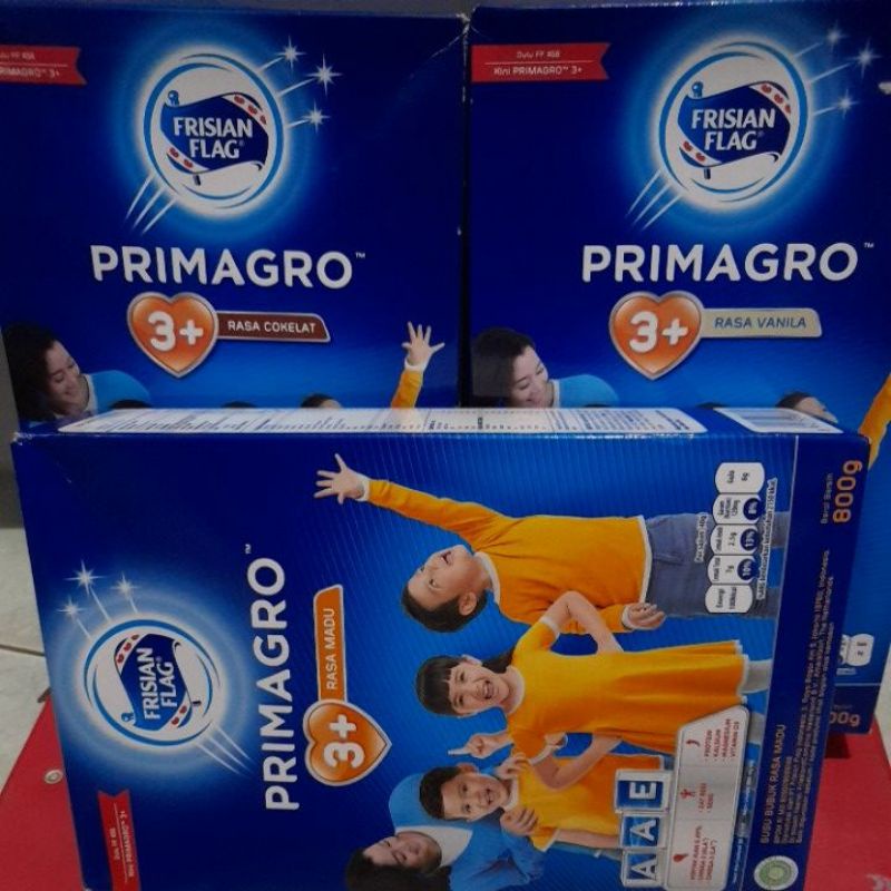 Jual Primagro 3+ Madu, Vanila, Coklat 800gr | Shopee Indonesia