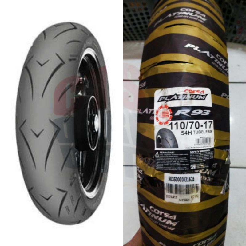 Jual Ban Corsa Platinum R93 110/70-17 Tubless | Shopee Indonesia