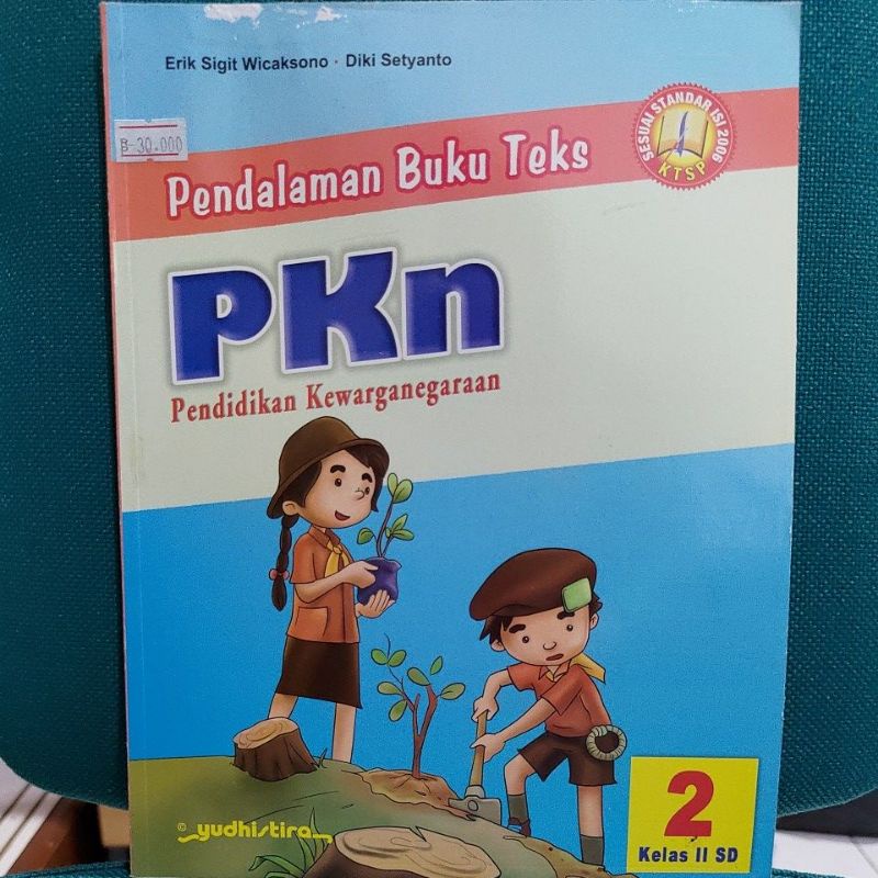 Jual BUKU SOAL PBT PKN KELAS II YUDHISTIRA | Shopee Indonesia