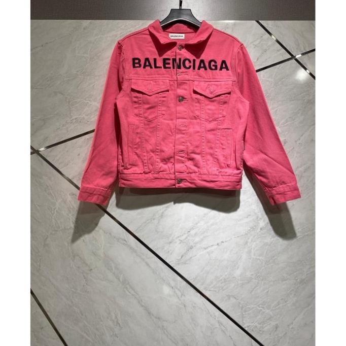 balenciaga jacket pink