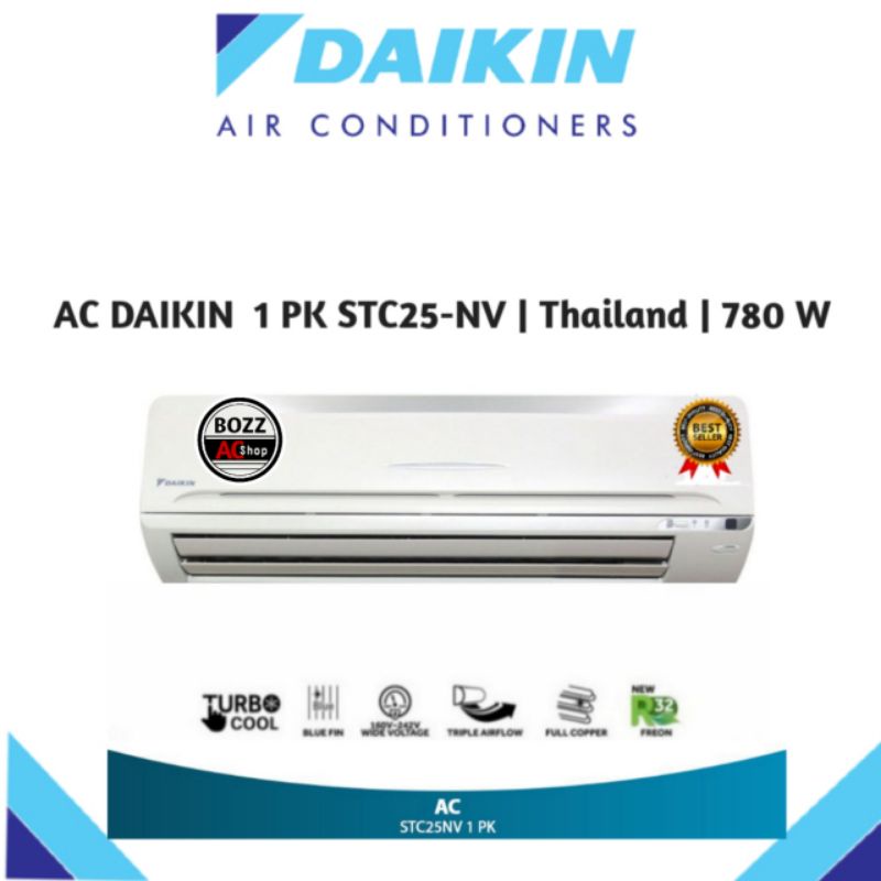 Jual Ac Daikin Stc Nv Pk Thailand Shopee Indonesia