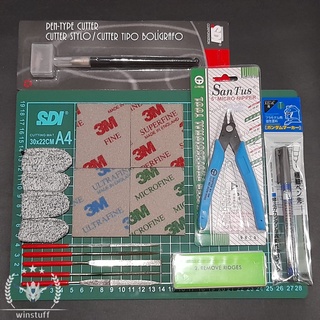Promo Paket Komplit 19 in 1 Gunpla Tools Rakit Gundam Tool Kit Set