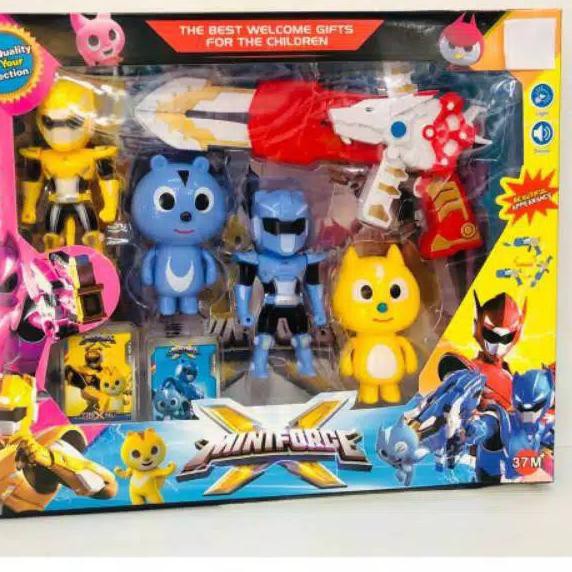 Jual Paling Disukai.. Mainan Robot MiniForce X pedang power rangers ...