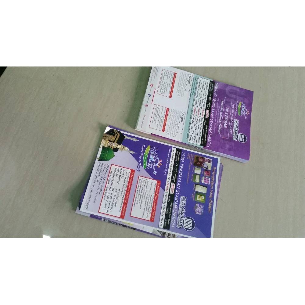 Jual Brosur A5 Bolak Balik Cetak Leaflet Flyer Dll Shopee Indonesia