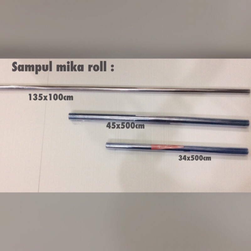 Jual Sampul Mika Roll(uk.135x100cm) | Shopee Indonesia