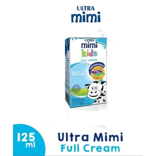 Jual Susu Ultra Mimi Kids UHT 125 ml All Varian - UltraMimi | Shopee ...