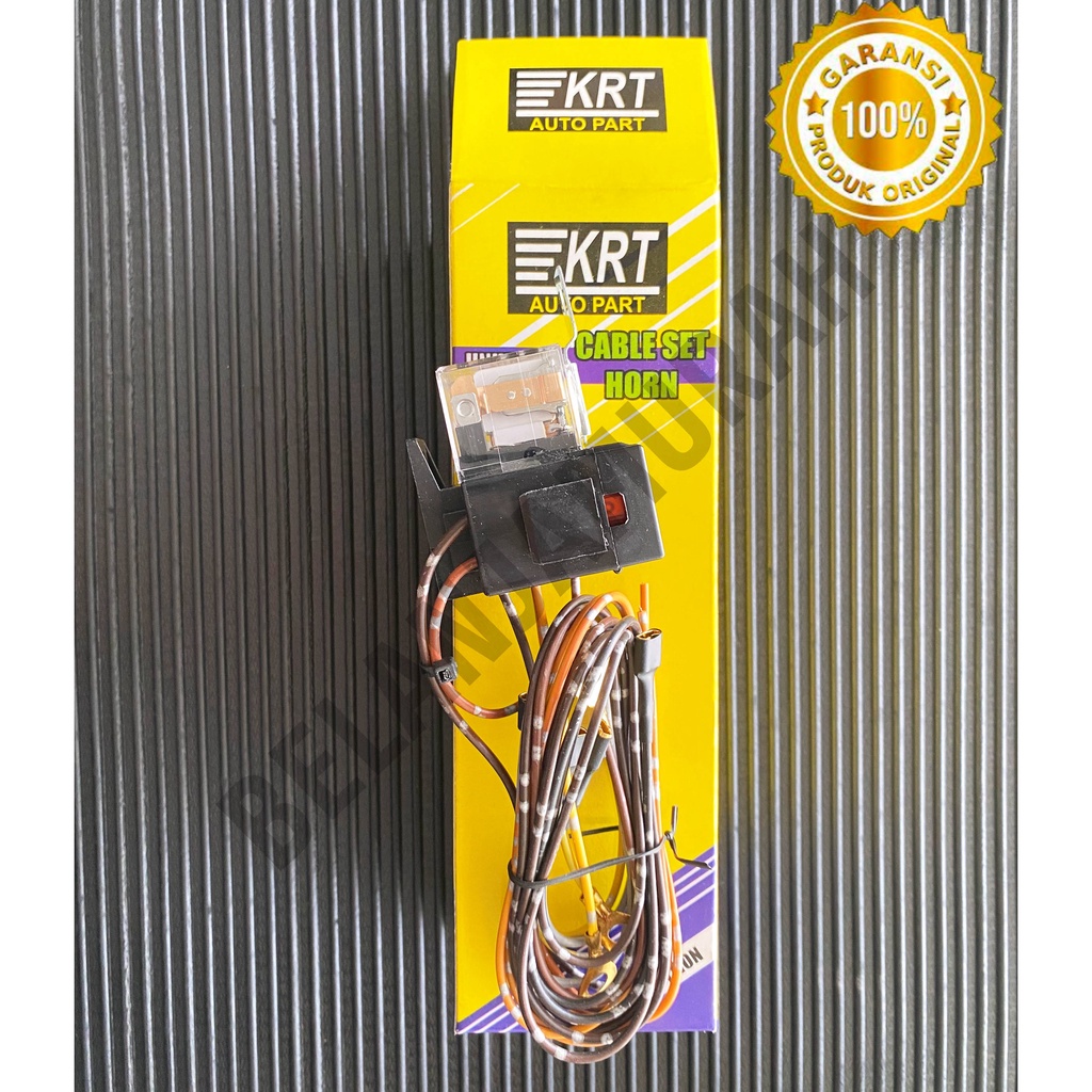 Jual Relay Set Klakson Motor / Mobil 1 Relay KRT Shopee Indonesia