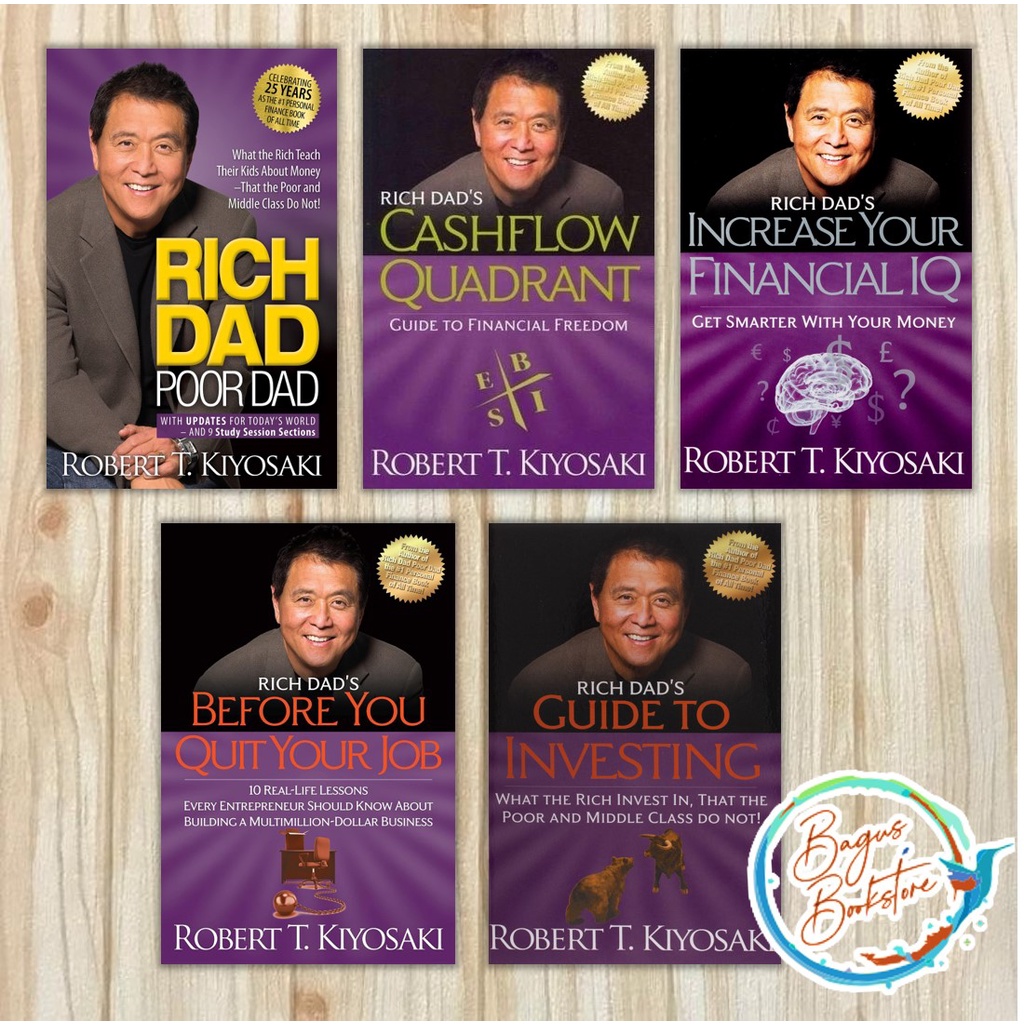 Jual Rich Dad Poor Dad - Robert Kiyosaki (English) - Bagus.bookstore ...