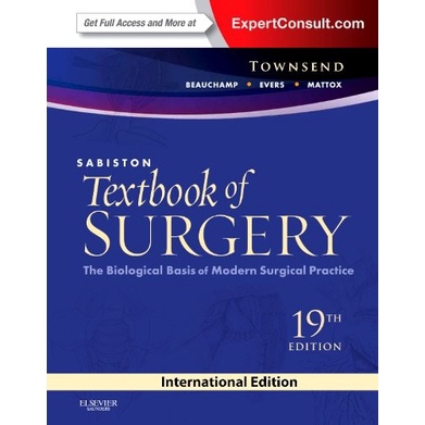 Jual Buku Sabiston Textbook of Surgery 19th Edition Townsend | Shopee ...