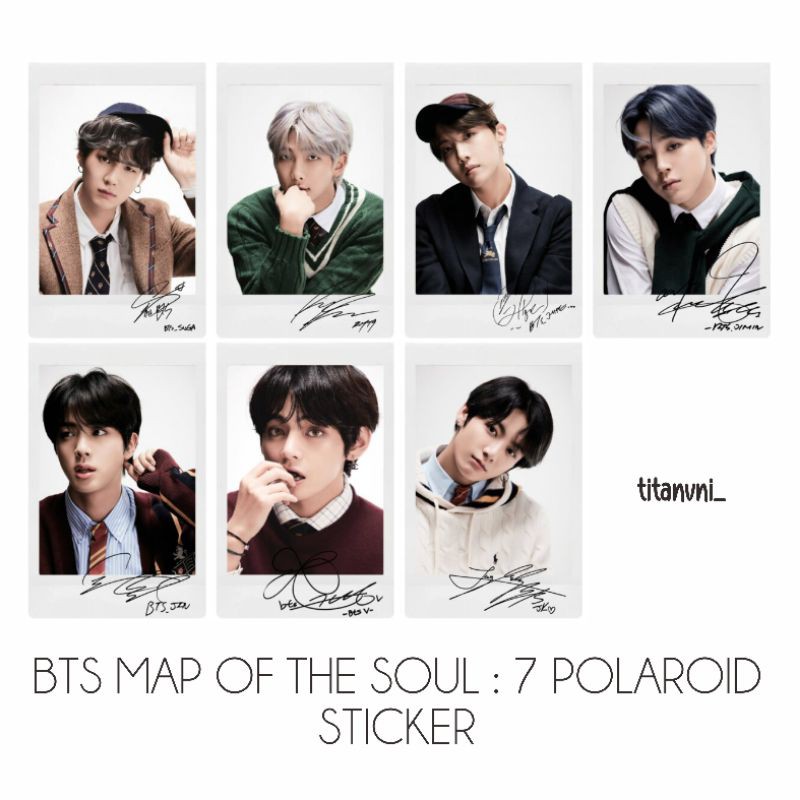 Jual BTS Map of the Soul 7 Sticker | Shopee Indonesia