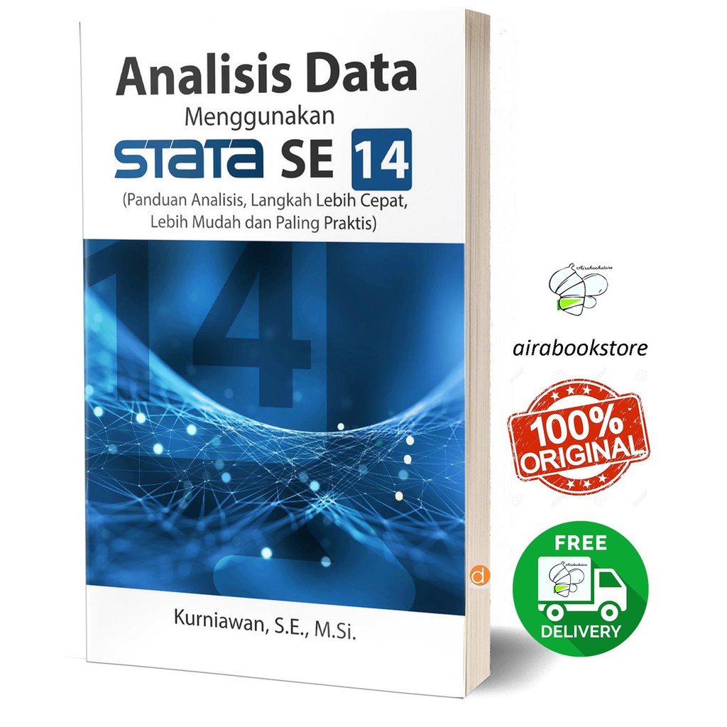 Jual Buku Analisis Data Menggunakan Stata SE 14 - 9786232099746 ...