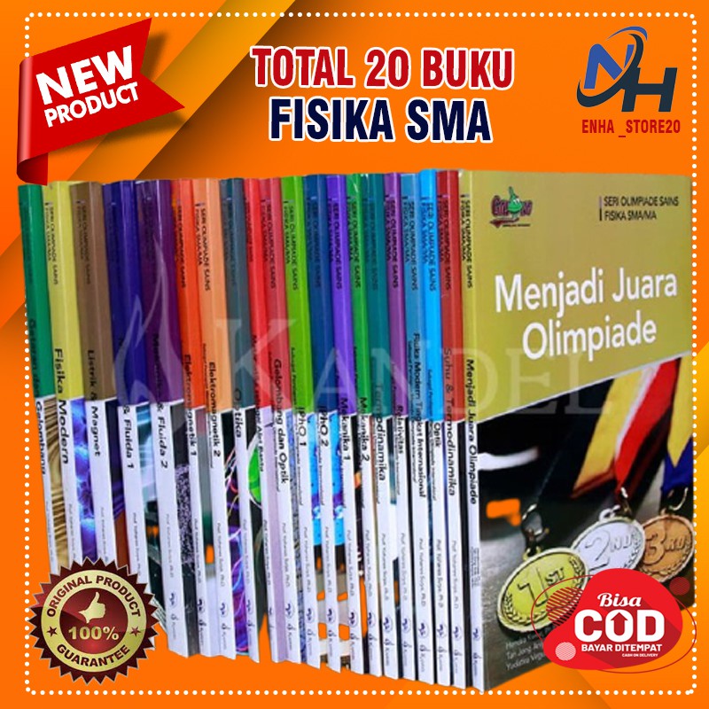 Jual Buku Ksn Ksm Olimpiade Sains Fisika Smama Terbaru Prof Yohanes Surya Phd Best Seller 2021 6788