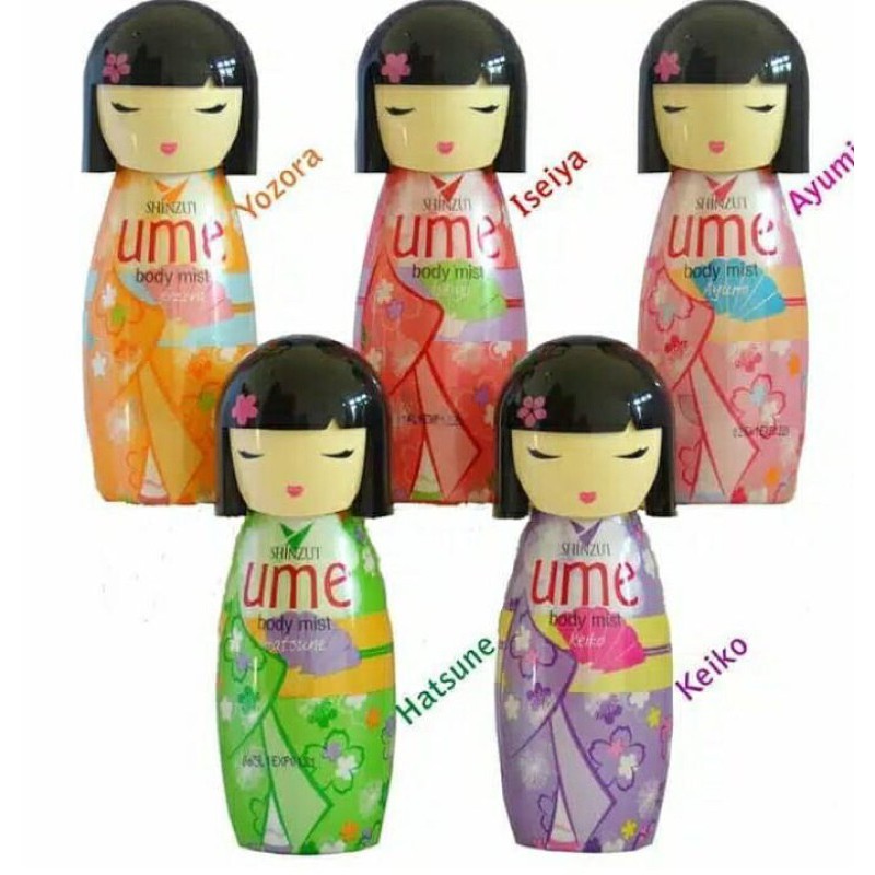 Jual shinzui ume body mist 100ml | Shopee Indonesia