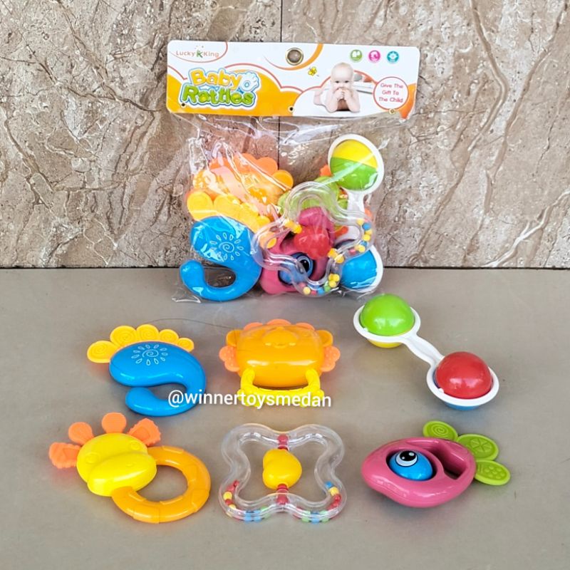 Jual Mainan Kerincingan Baby Rattles keroncongan bayi / kerincingan ...