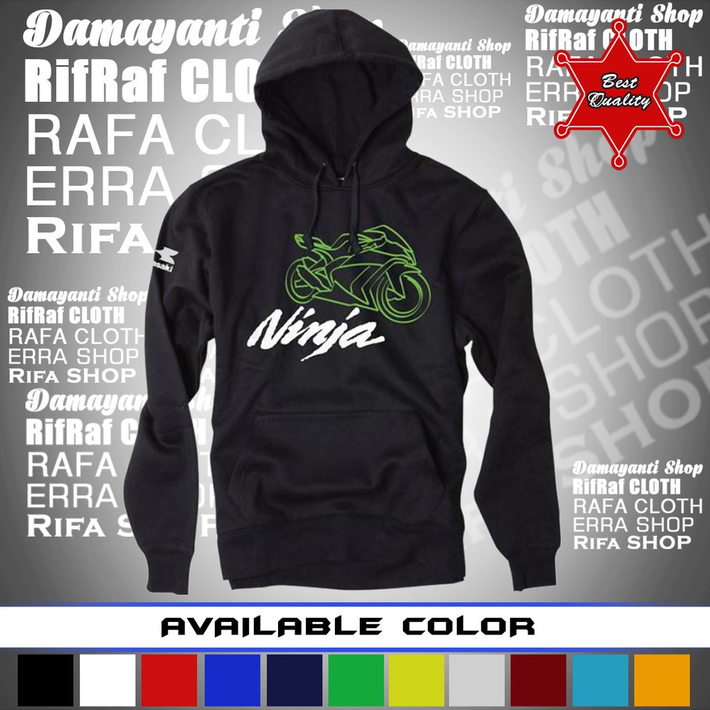 Sweater top kawasaki ninja