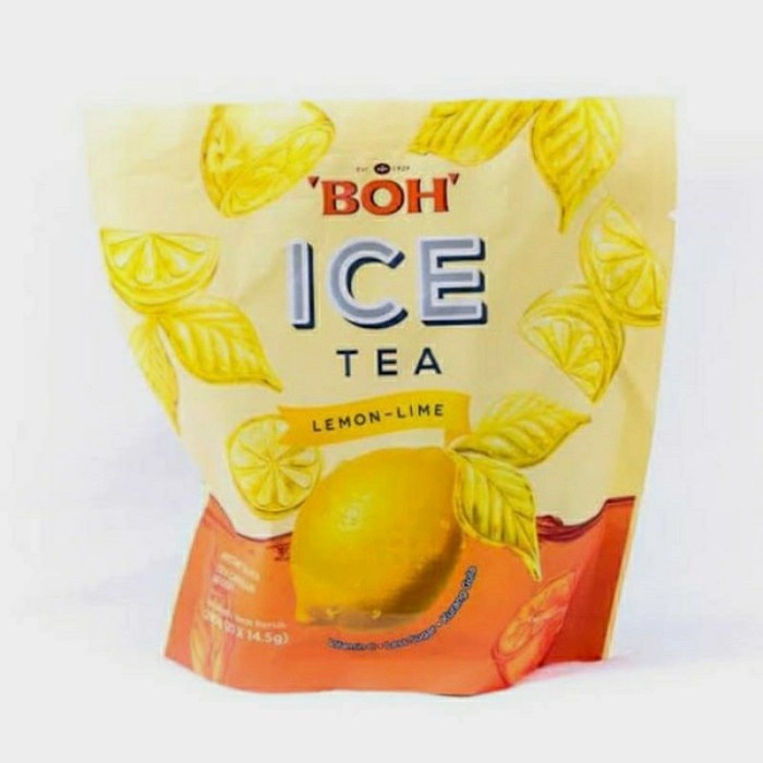 Jual BOH Ice Tea Lemon Lime 20 sachet Shopee Indonesia