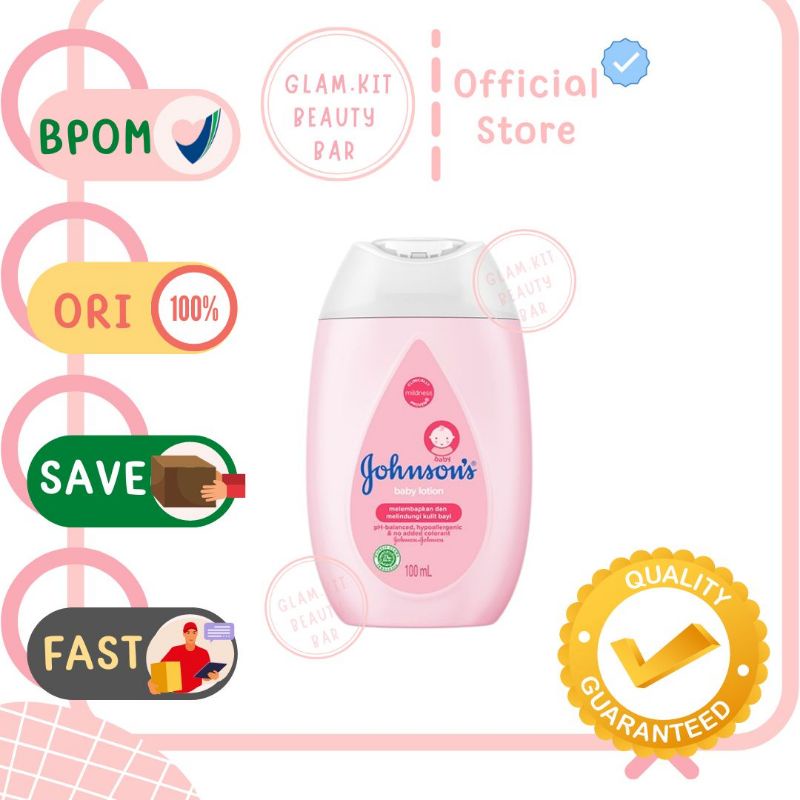Jual Johnsons Baby Lotion 100ml Shopee Indonesia