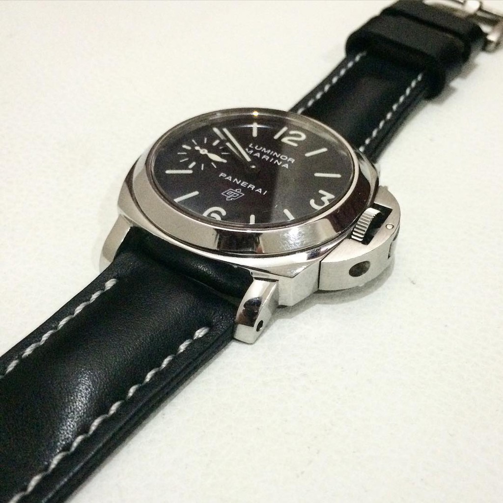 Jual Tali Berkualitas Gunny Straps Black Padded Untuk Jam Panerai