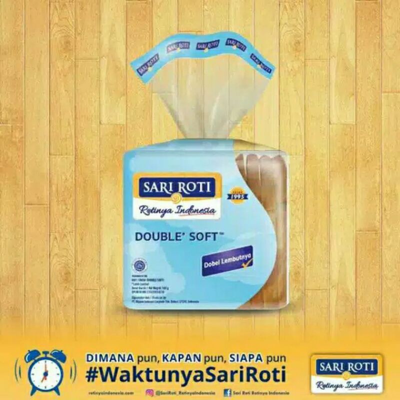 Jual Sari Roti Tawar Double soft | Shopee Indonesia