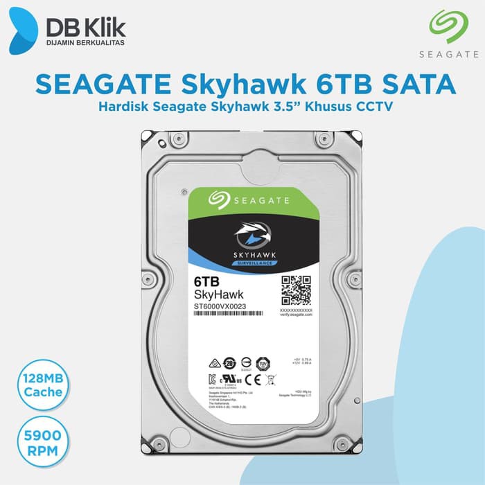 Jual Hardisk Seagate Skyhawk 6tb 35 Inch Khusus Cctv Shopee Indonesia 3080