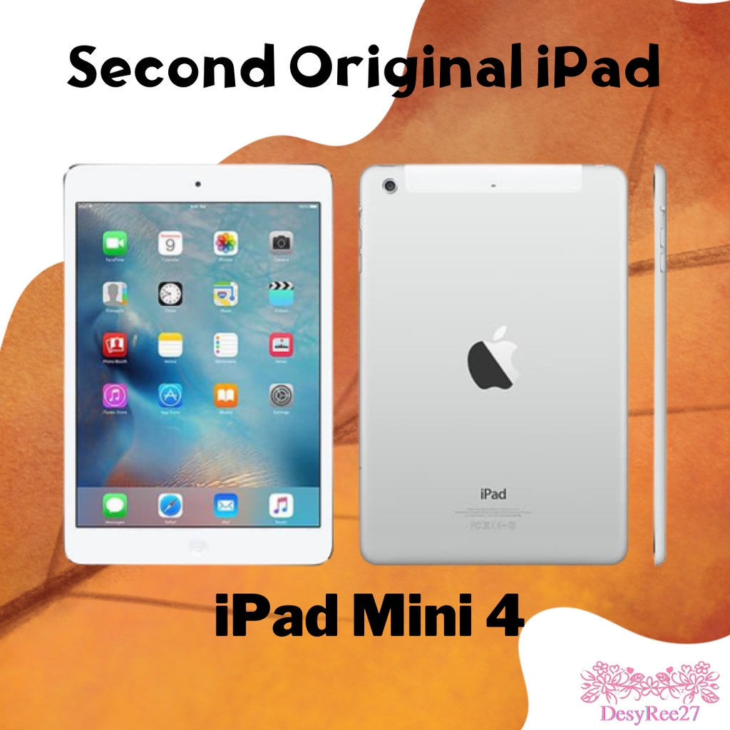 iPad Mini 4 128GB wifi - cell wifi second berkualitas terbaik