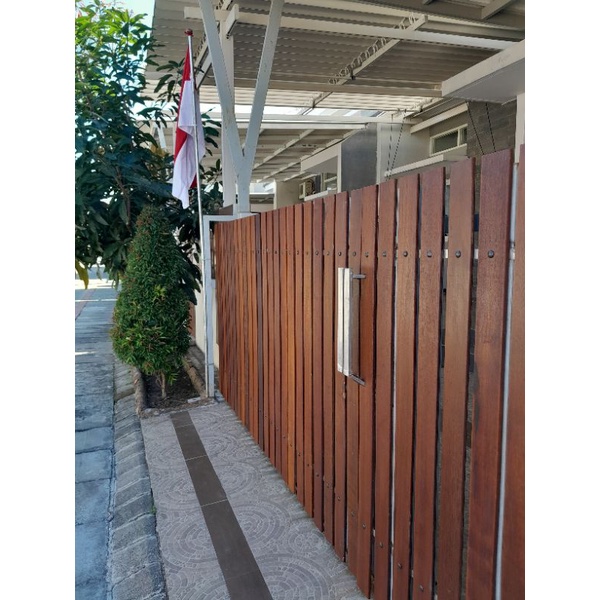 Jual Pagar kayu ulin | Shopee Indonesia