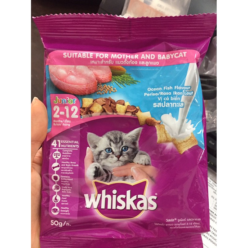 Whiskas junior shop ocean fish