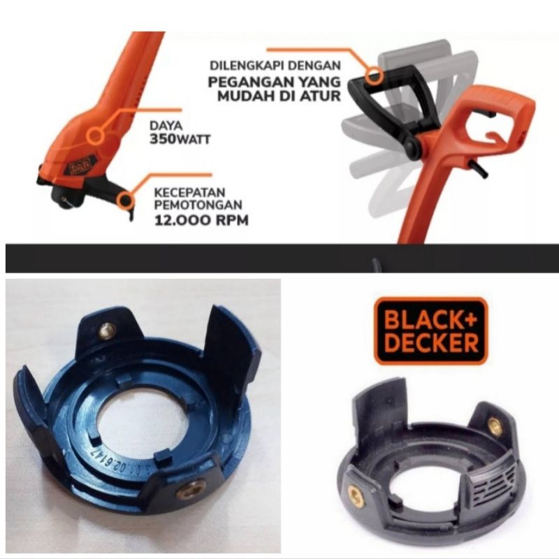 Jual Cover Senar Potong rumput ( GL350L ) Black Decker GL350 | Shopee ...