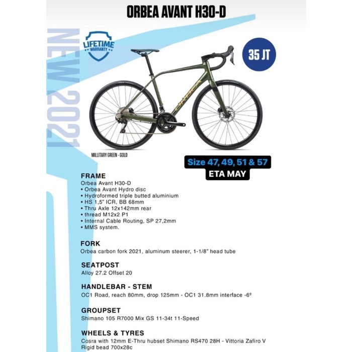 Orbea avant h30d discount 2021