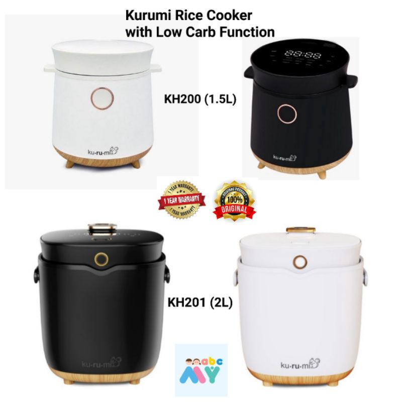 Jual Kurumi Home Multifunction Rice Cooker KH200 & KH201 (With Low Carb