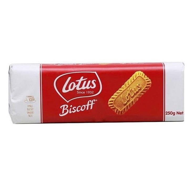 Jual Lotus Biscoff Caramelized Biscuit 250gr isi 32 pcs | Shopee Indonesia