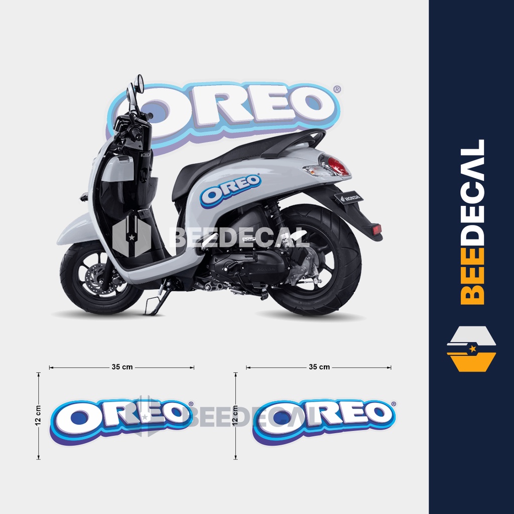 Jual Stiker Motor Oreo | BEEDECAL | Shopee Indonesia